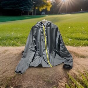 Learjet Elevate Sport Windbreaker‎ Jacket 2XL  Reflective Lightweight Packable